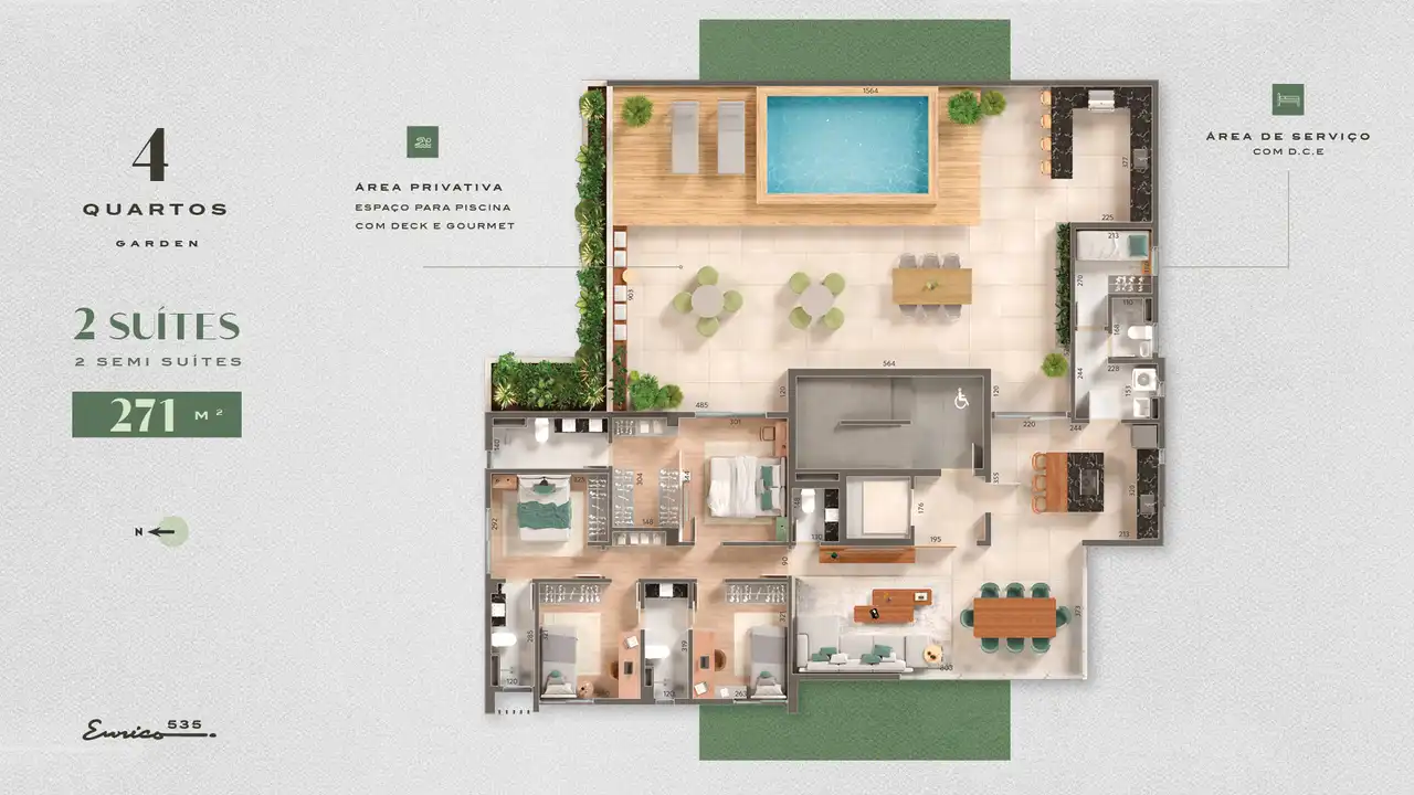 Planta -  - STARK IMÓVEIS