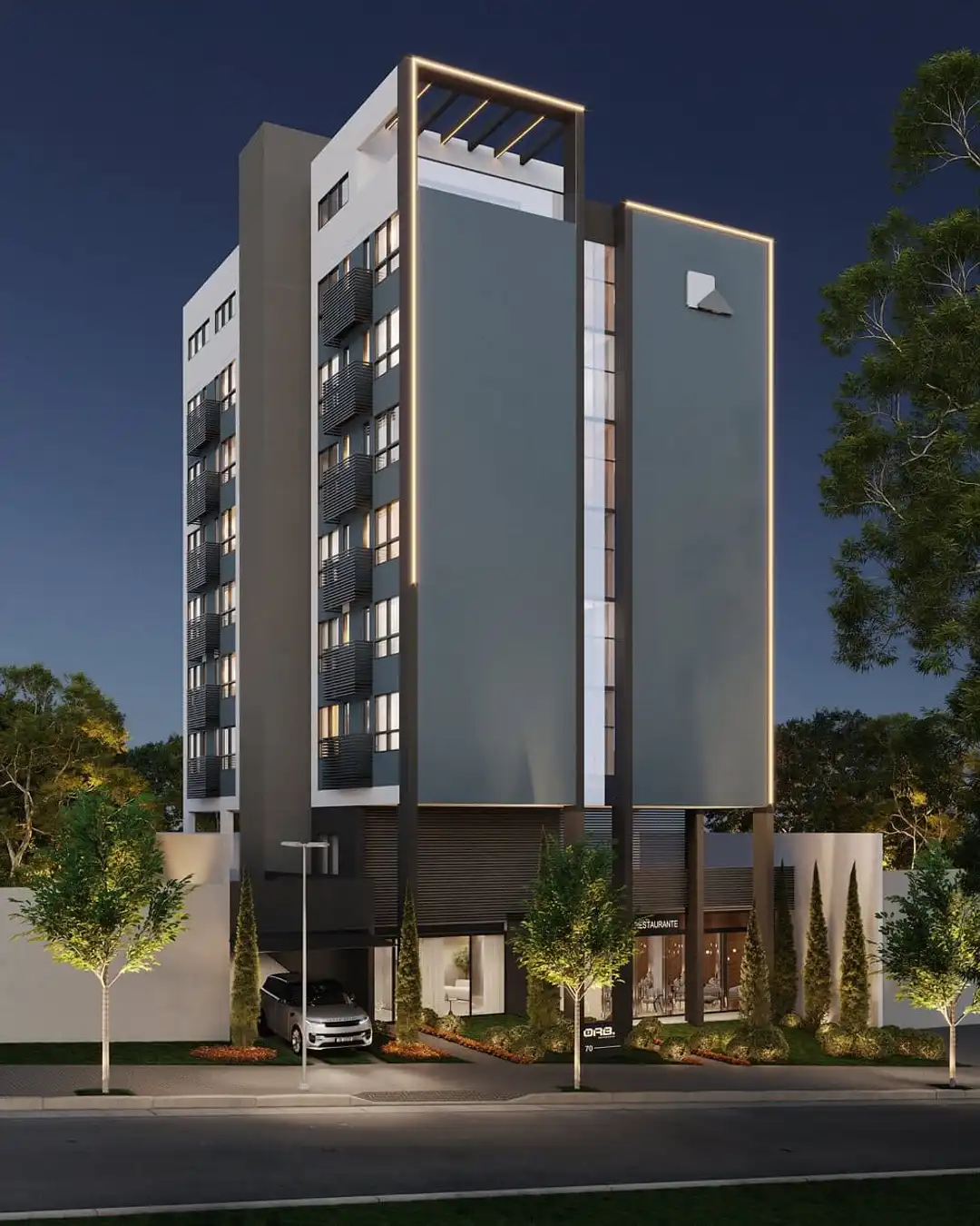 Apartamento à venda no ORB Residence com 1 quarto e 25m²