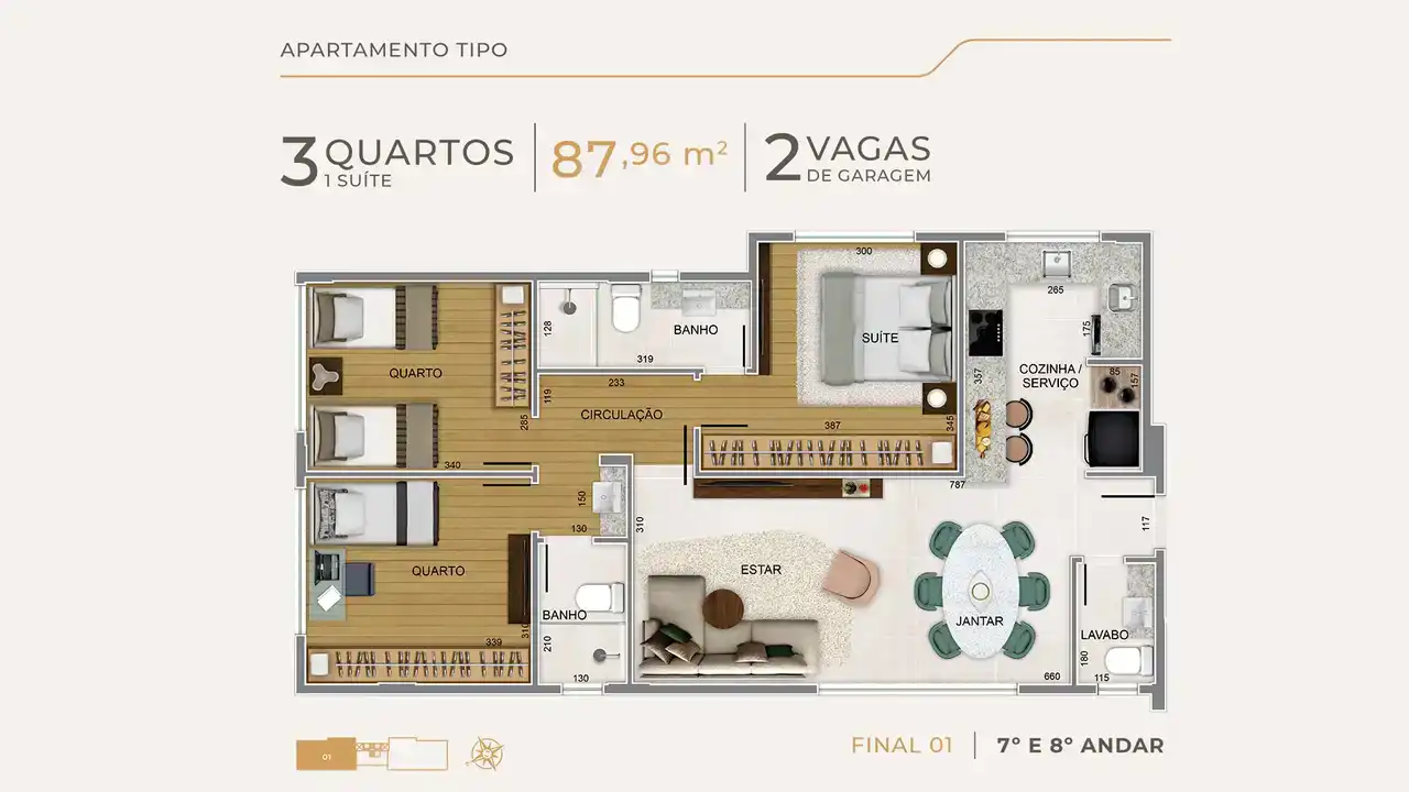 Planta -  - VERSALHES IMÓVEIS