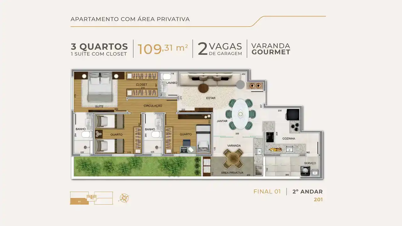 Planta -  - VERSALHES IMÓVEIS