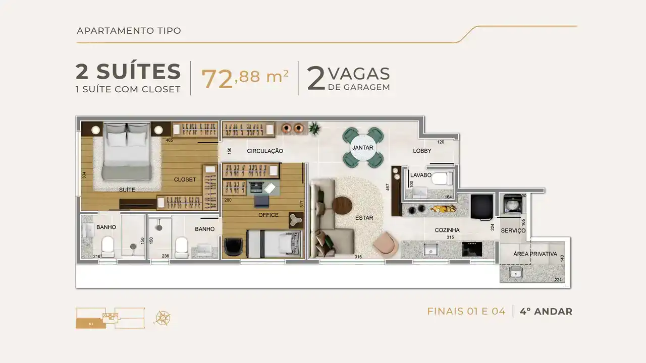 Planta -  - VERSALHES IMÓVEIS