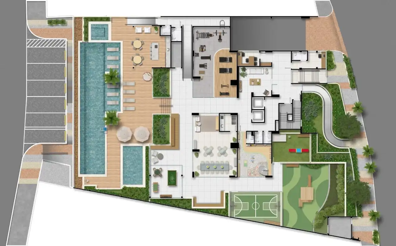 Planta -  - Robson Cunha Imóveis