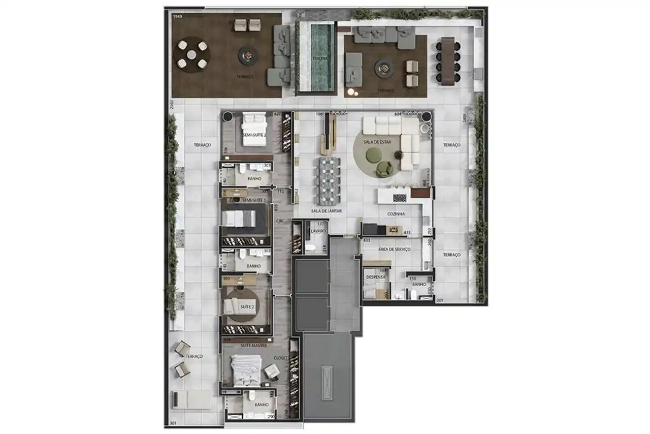 Apartamento de 4 quartos, 151m² no bairro Funcionários, em Belo Horizonte | Eu Corretor