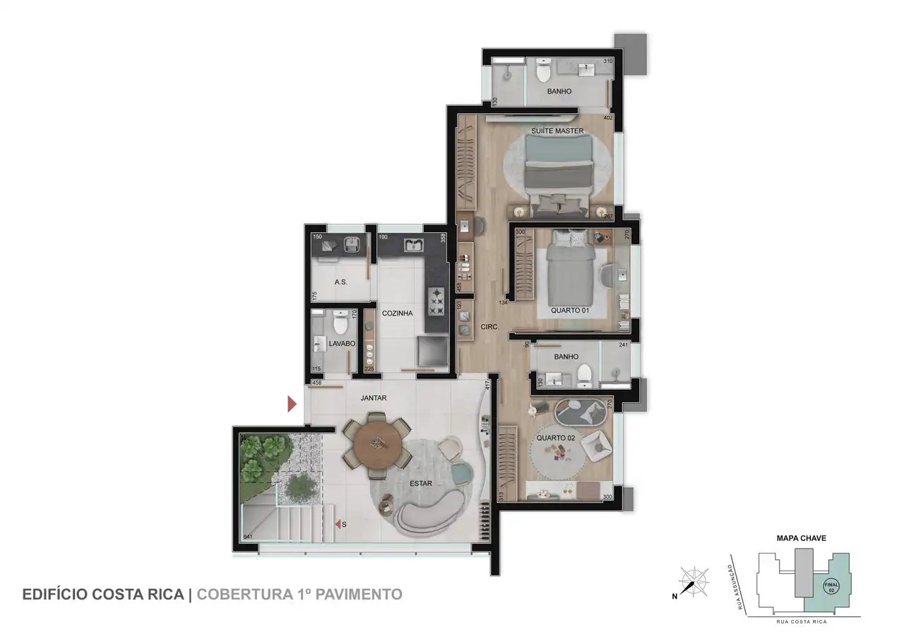 Planta -  - VERSALHES IMÓVEIS