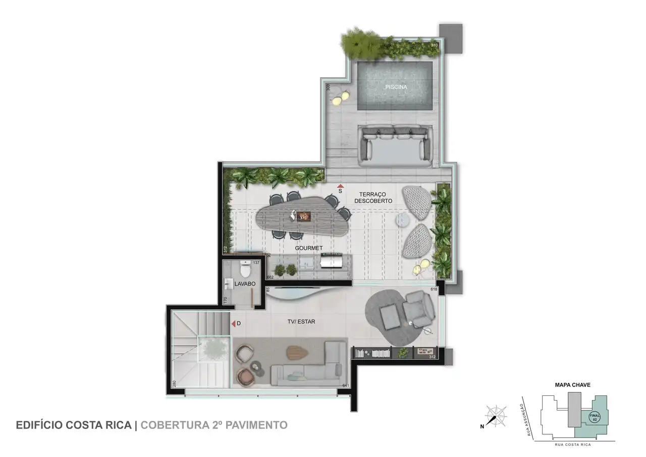 Planta -  - VERSALHES IMÓVEIS