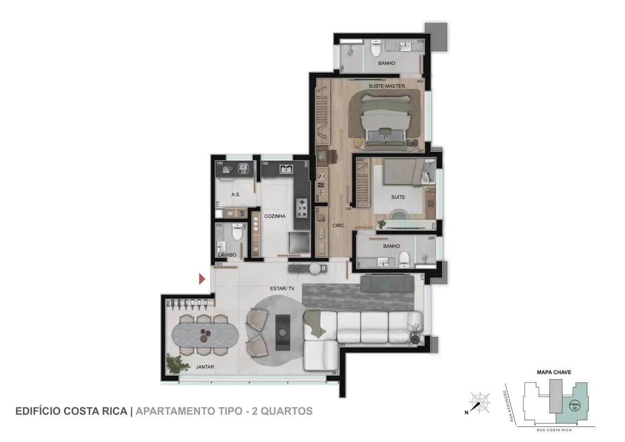 Planta -  - VERSALHES IMÓVEIS