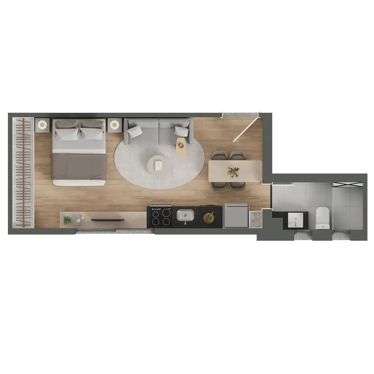 Planta -  - BH Inteligência Imobiliária
