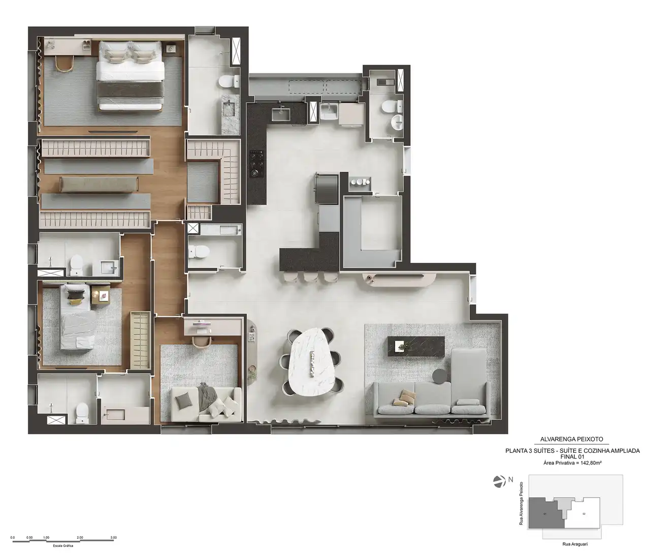 Planta -  - STARK IMÓVEIS