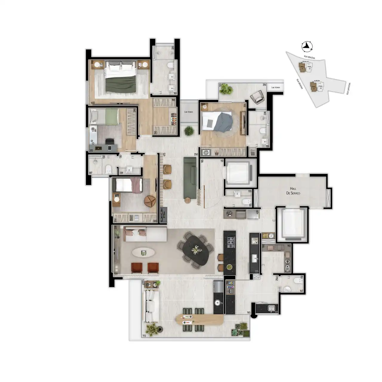 Planta -  - VERSALHES IMÓVEIS