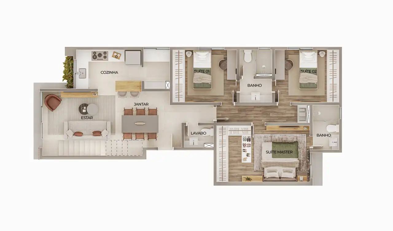 Planta -  - VERSALHES IMÓVEIS