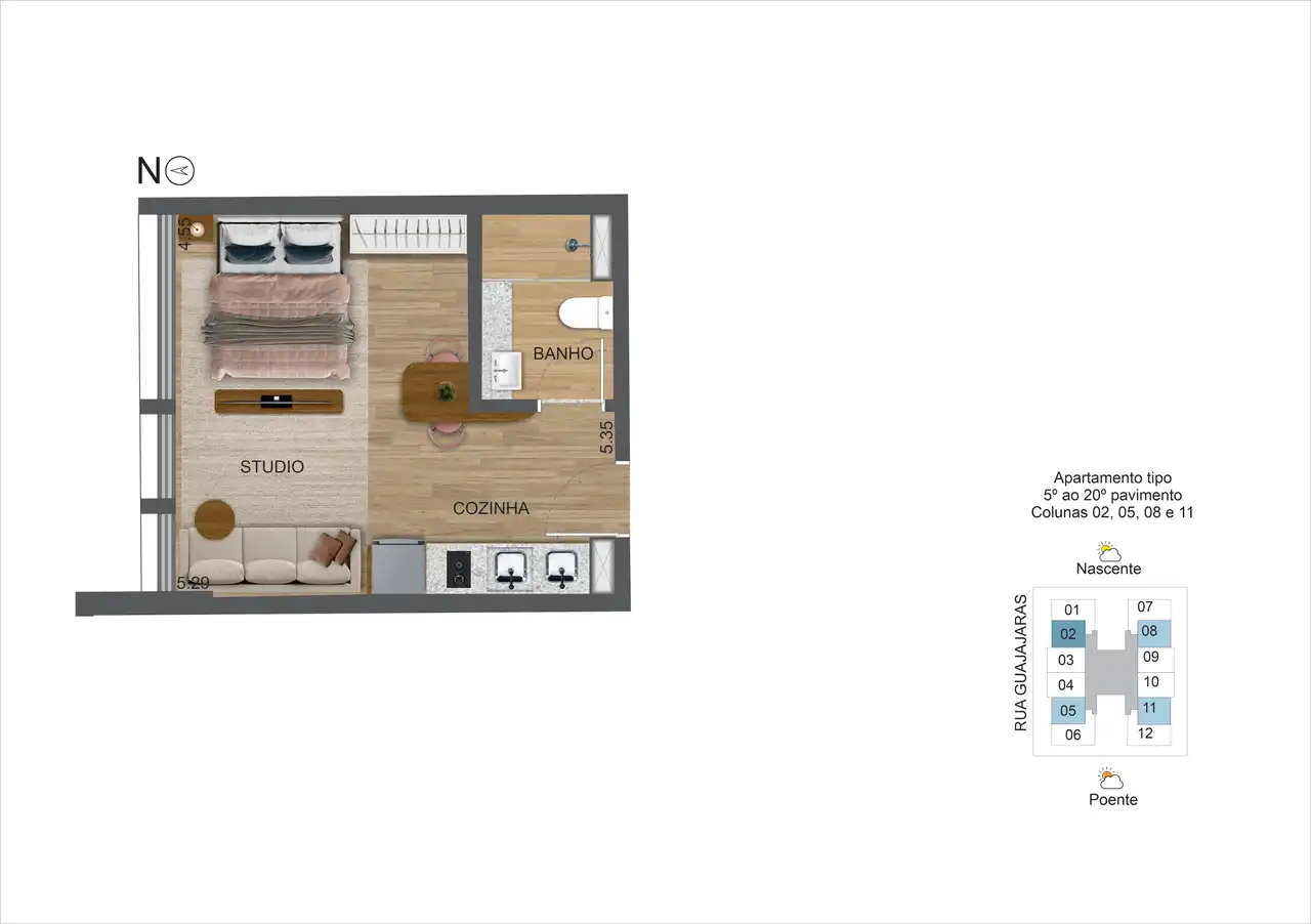 Planta -  - STARK IMÓVEIS