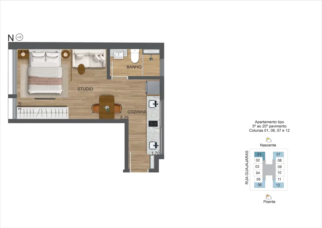 Planta -  - STARK IMÓVEIS