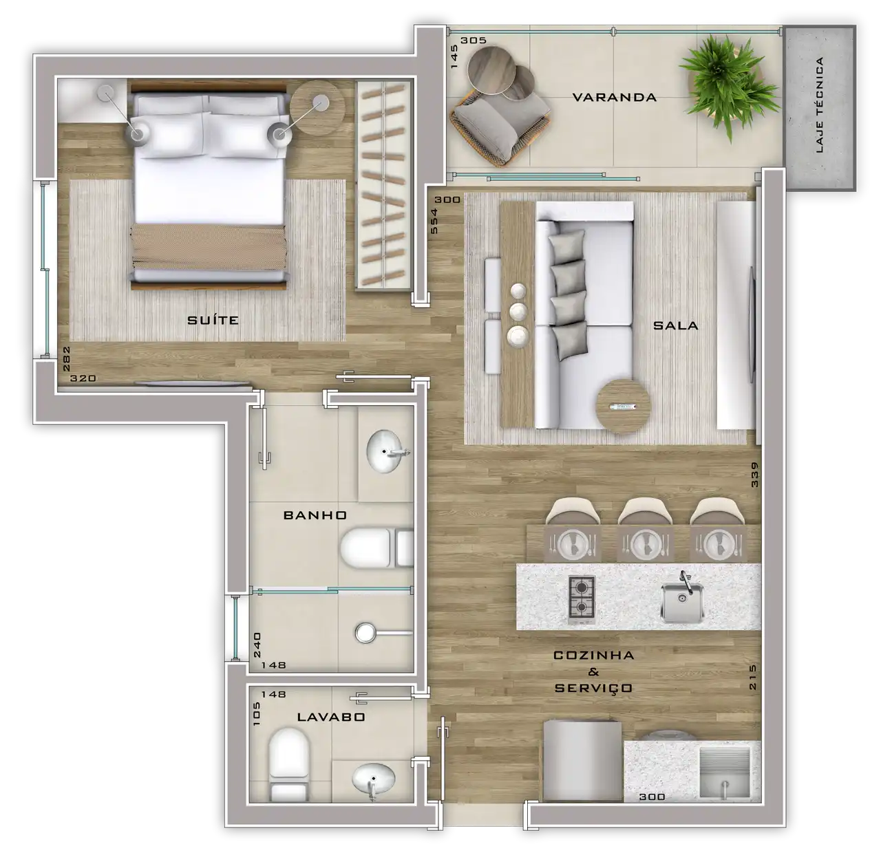 Planta -  - VERSALHES IMÓVEIS