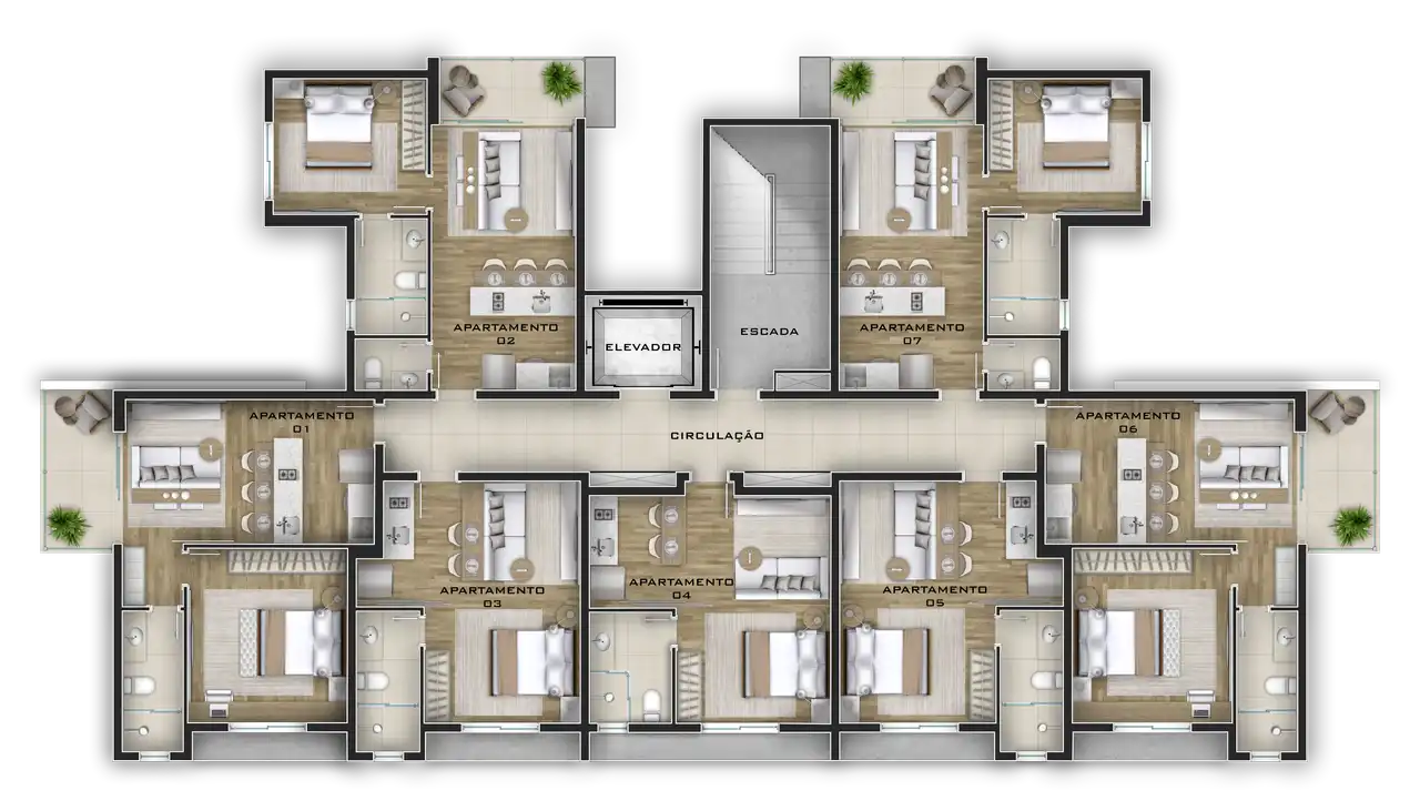 Planta -  - VERSALHES IMÓVEIS