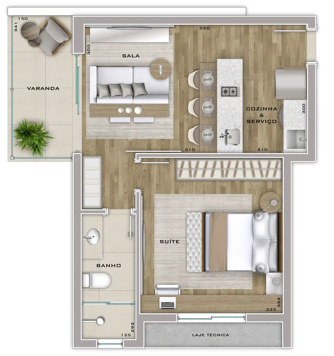 Planta -  - VERSALHES IMÓVEIS