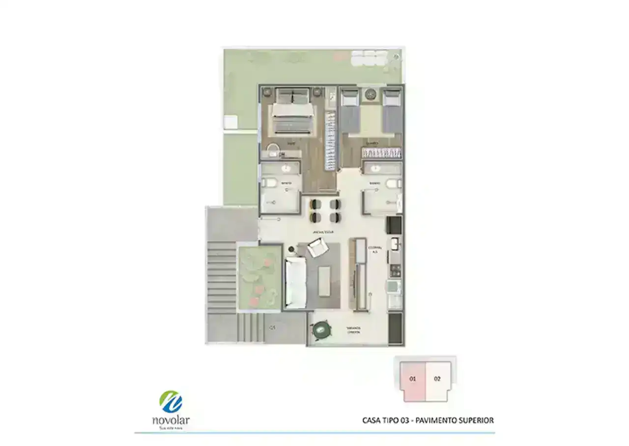 Planta -  - Indikey Imob - Seu Imóvel On-line