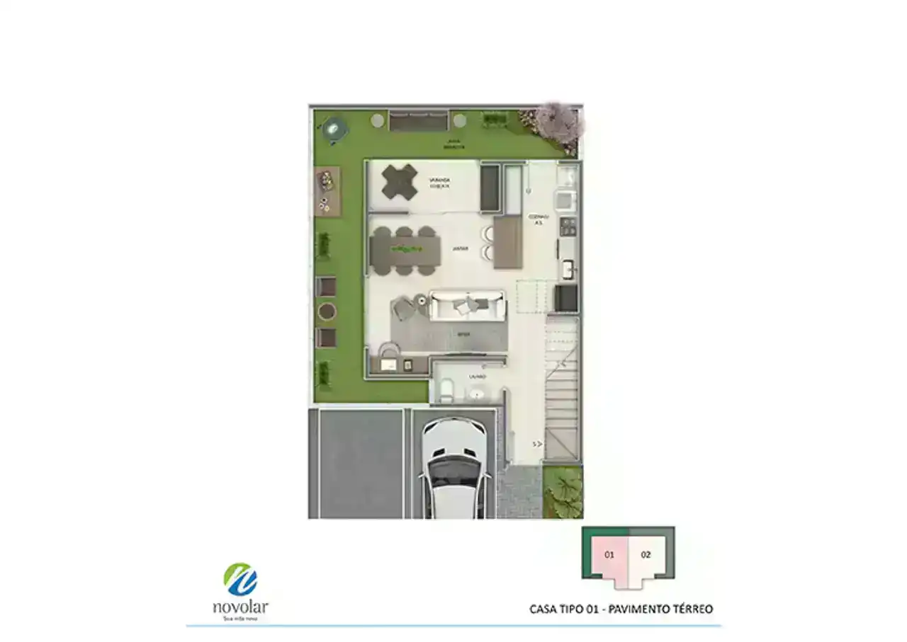 Planta -  - Indikey Imob - Seu Imóvel On-line