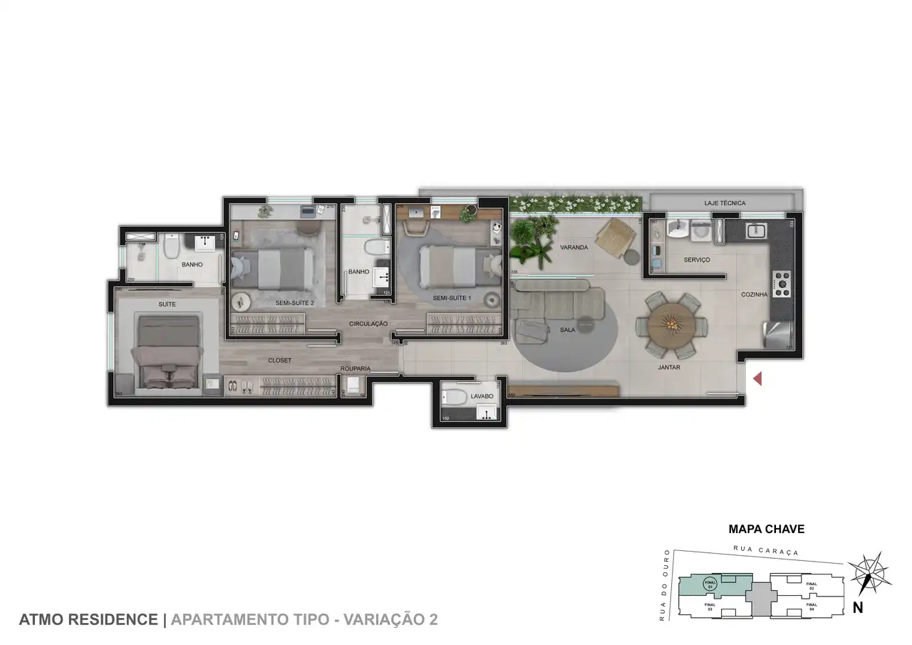 Planta -  - VERSALHES IMÓVEIS