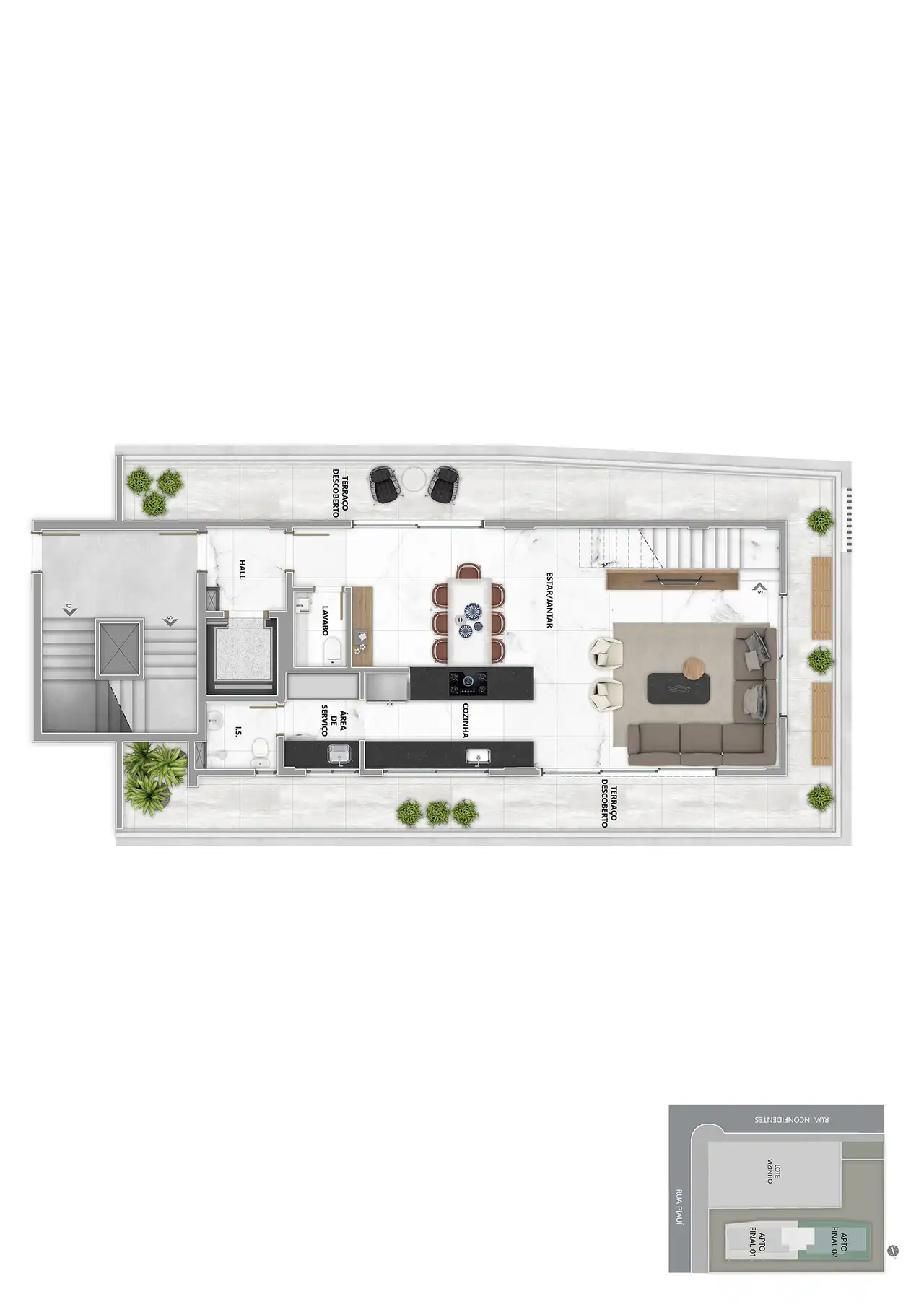 Planta -  - STARK IMÓVEIS