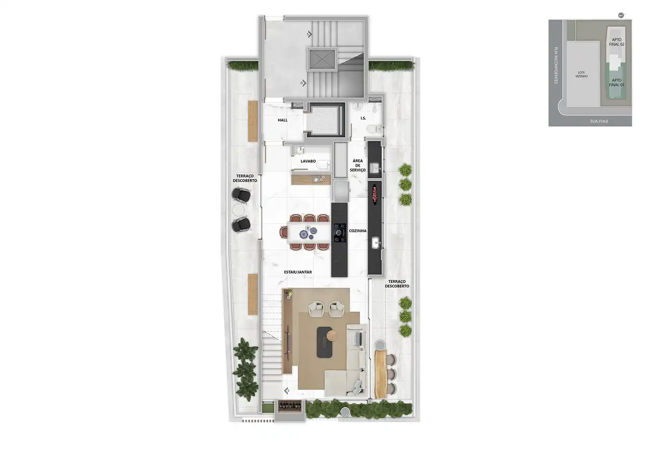 Planta -  - STARK IMÓVEIS