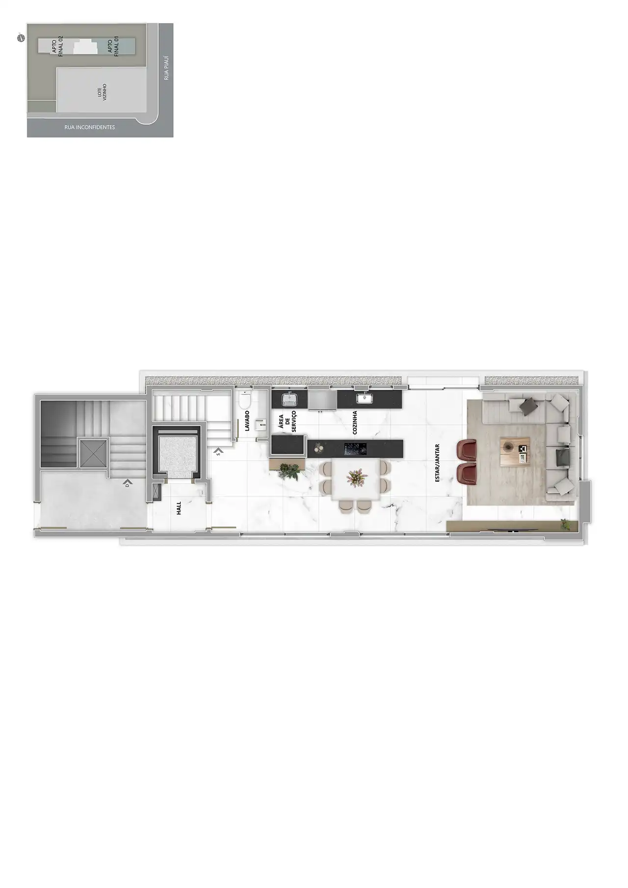 Planta -  - STARK IMÓVEIS