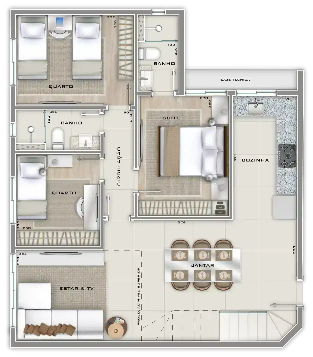 Planta -  - STARK IMÓVEIS