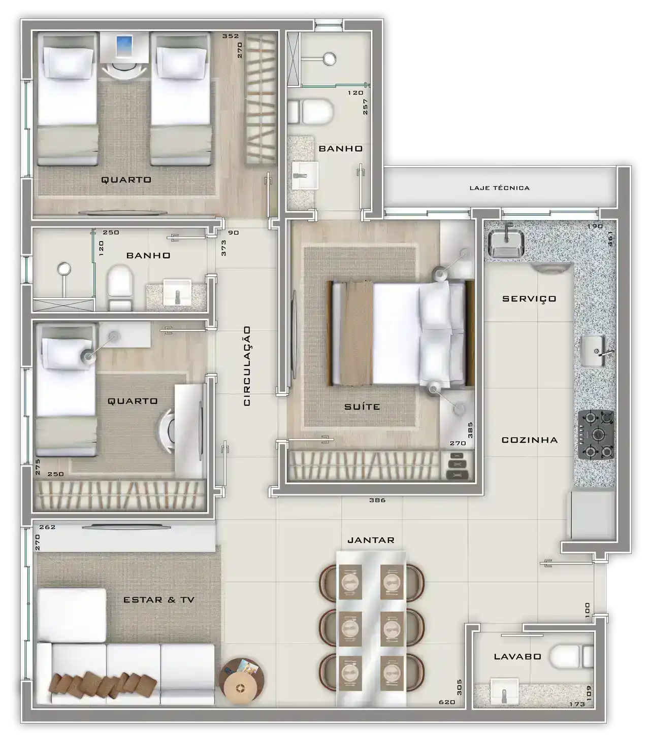 Planta -  - STARK IMÓVEIS