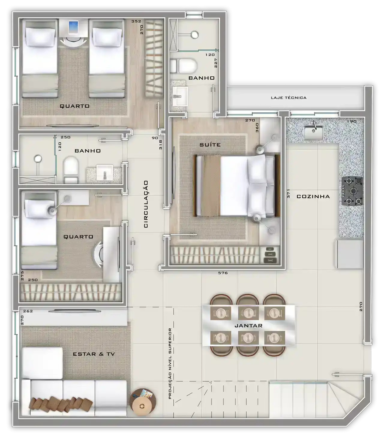 Planta -  - STARK IMÓVEIS