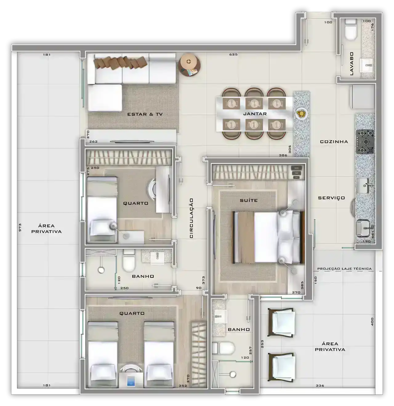 Planta -  - STARK IMÓVEIS