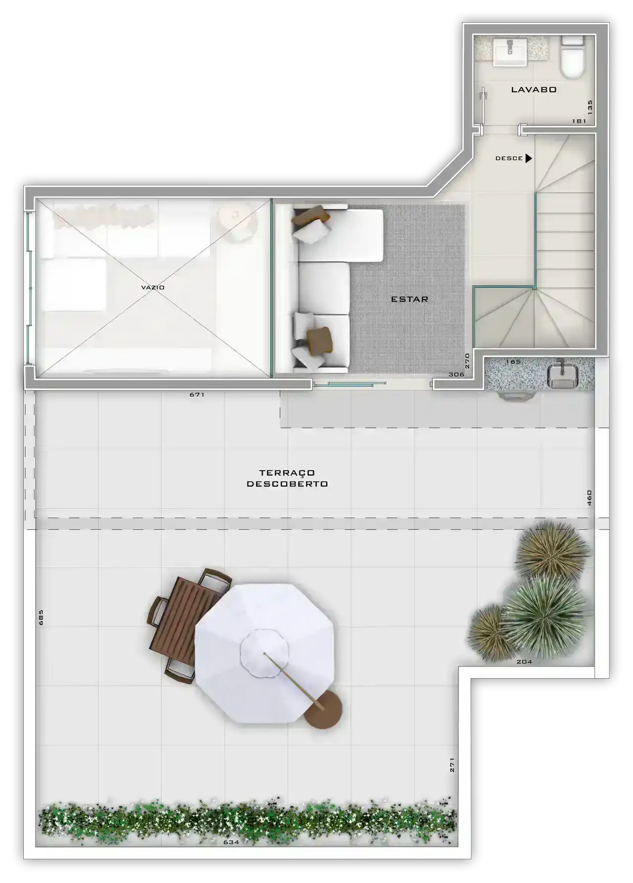 Planta -  - STARK IMÓVEIS