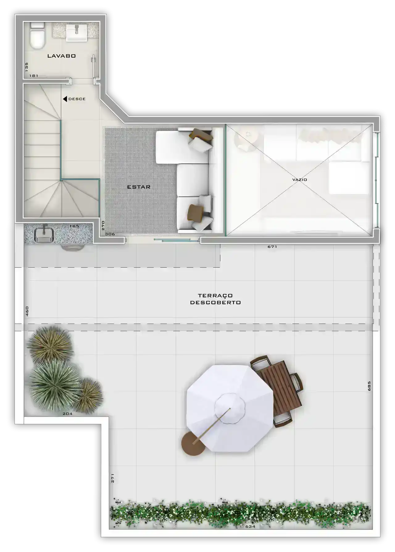 Planta -  - STARK IMÓVEIS