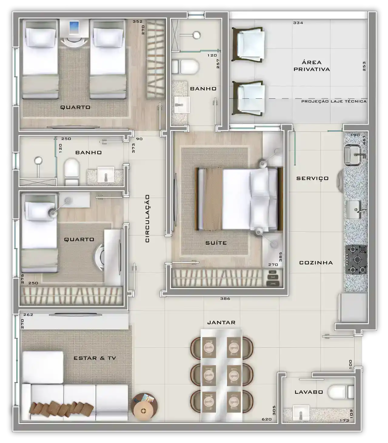 Planta -  - STARK IMÓVEIS