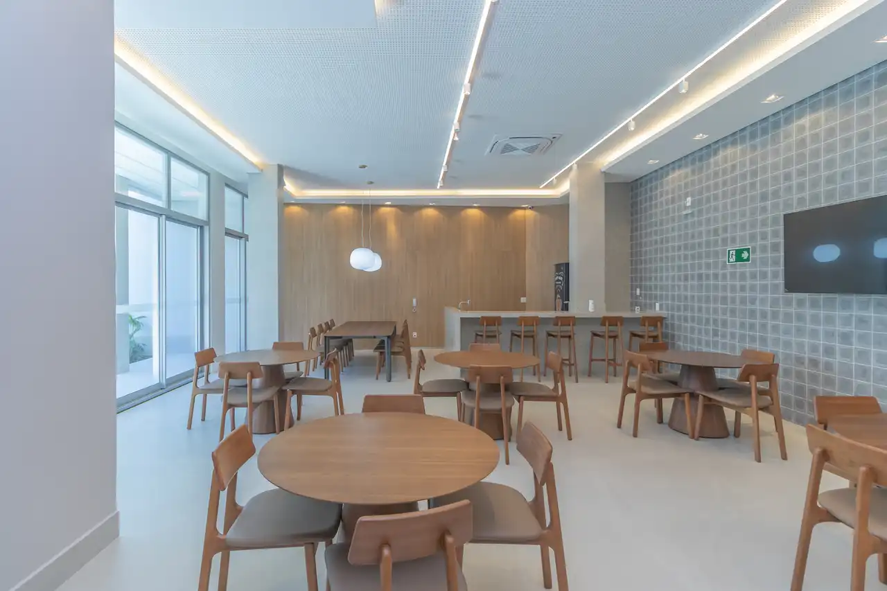 Salão de festas - Apartamento à venda no Jardim da Torre com 3 quartos e 80m²