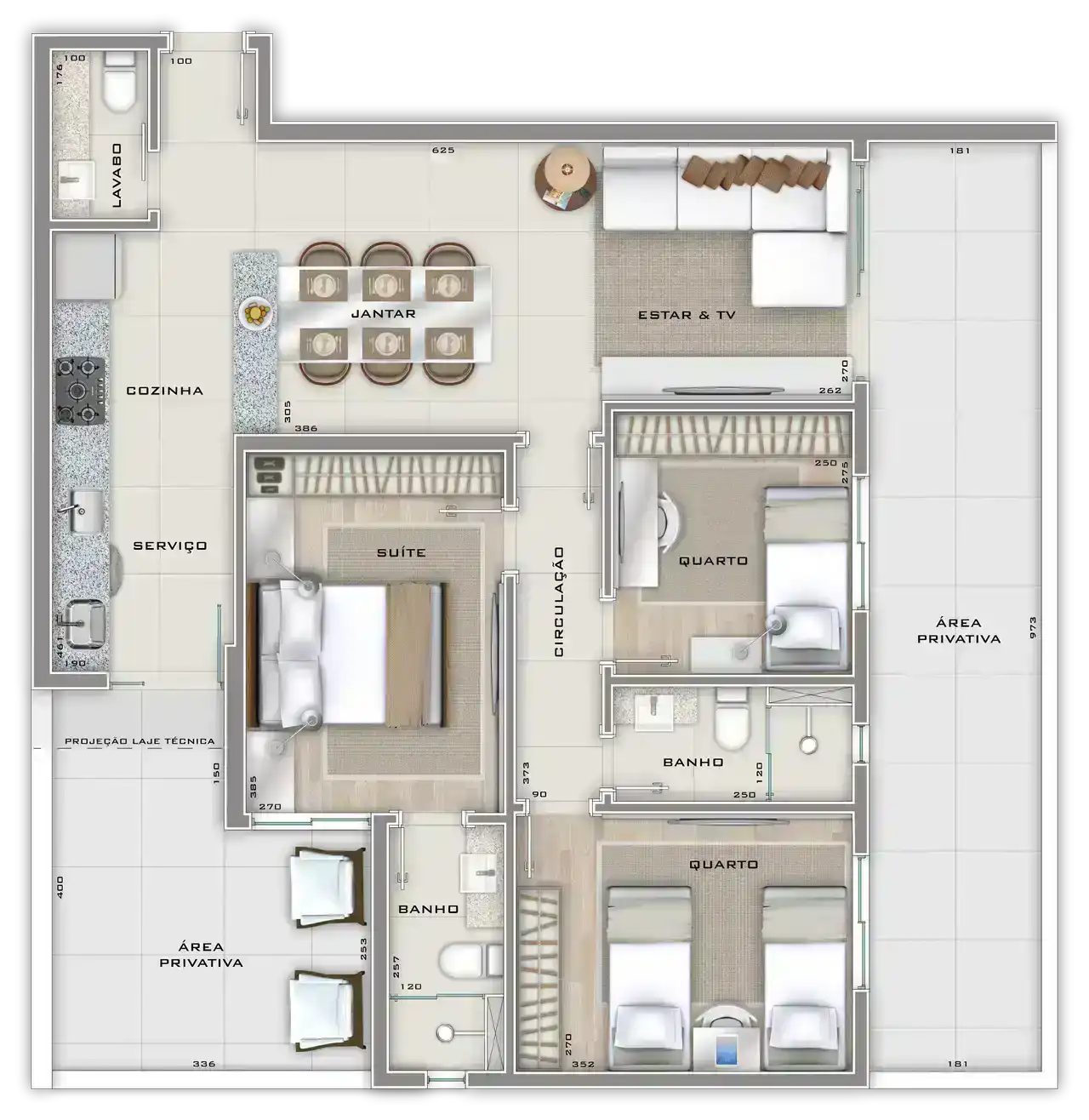 Planta -  - STARK IMÓVEIS