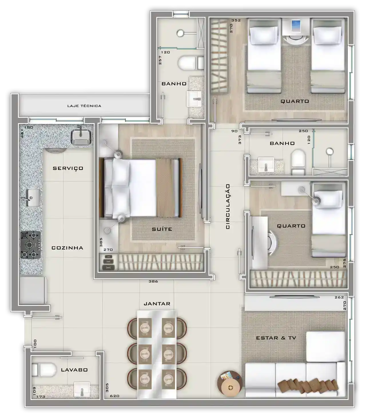 Planta -  - STARK IMÓVEIS