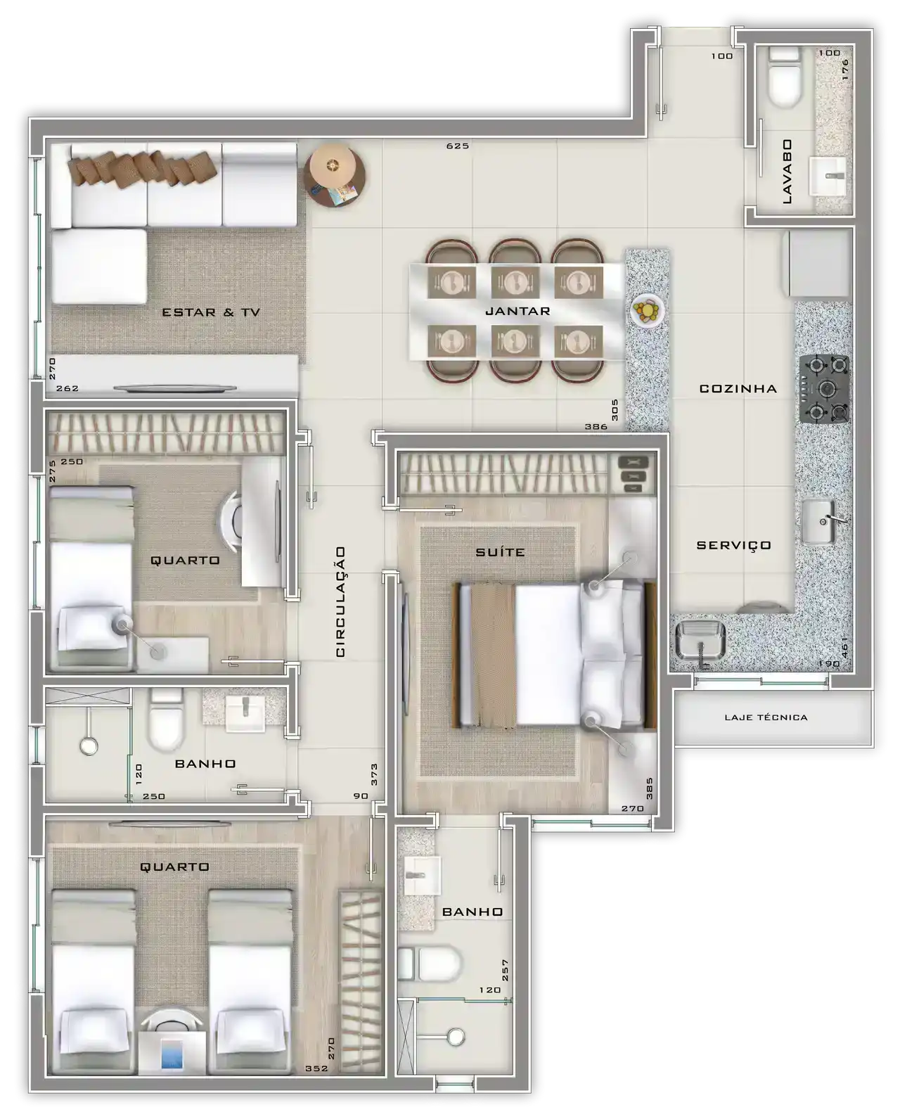 Planta -  - STARK IMÓVEIS