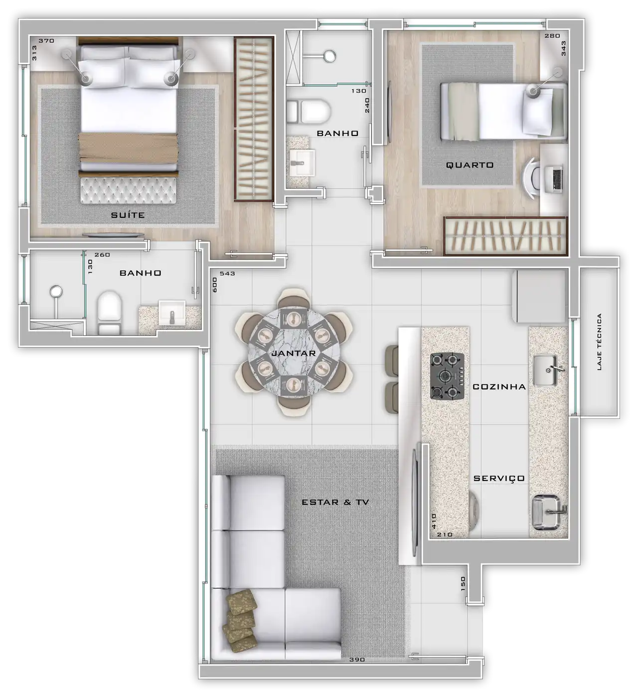 Apartamento de 2 quartos, 70m² no bairro Cruzeiro, em Belo Horizonte | Eu Corretor