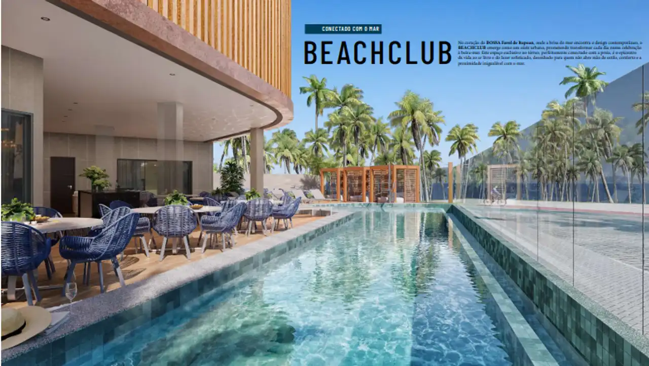 BeachClub - Apartamento à venda no Bossa Farol de Itapoan, com 2 quartos e 48m²