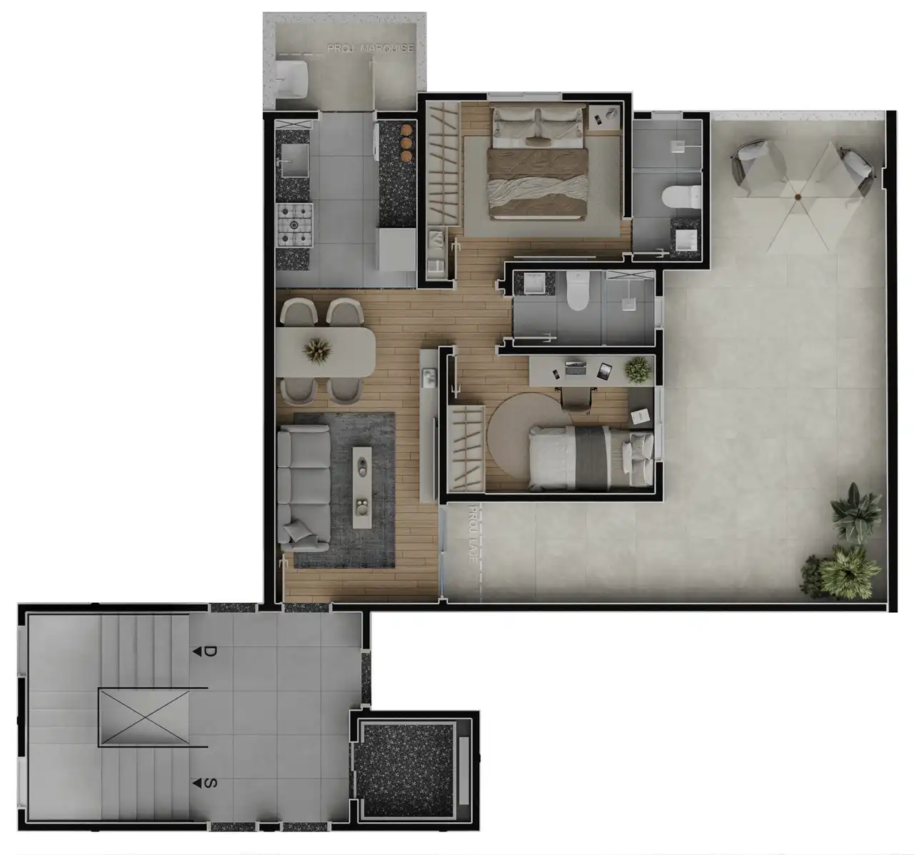 Planta -  - MARCO ANTONIO GUEDES