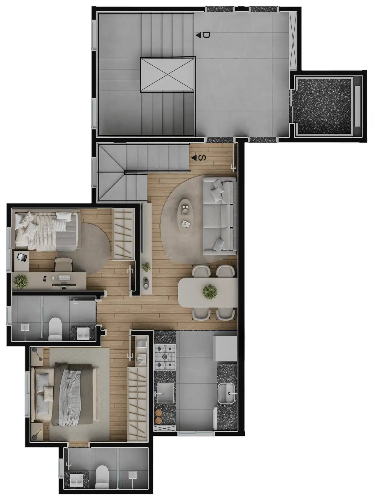 Planta -  - MARCO ANTONIO GUEDES