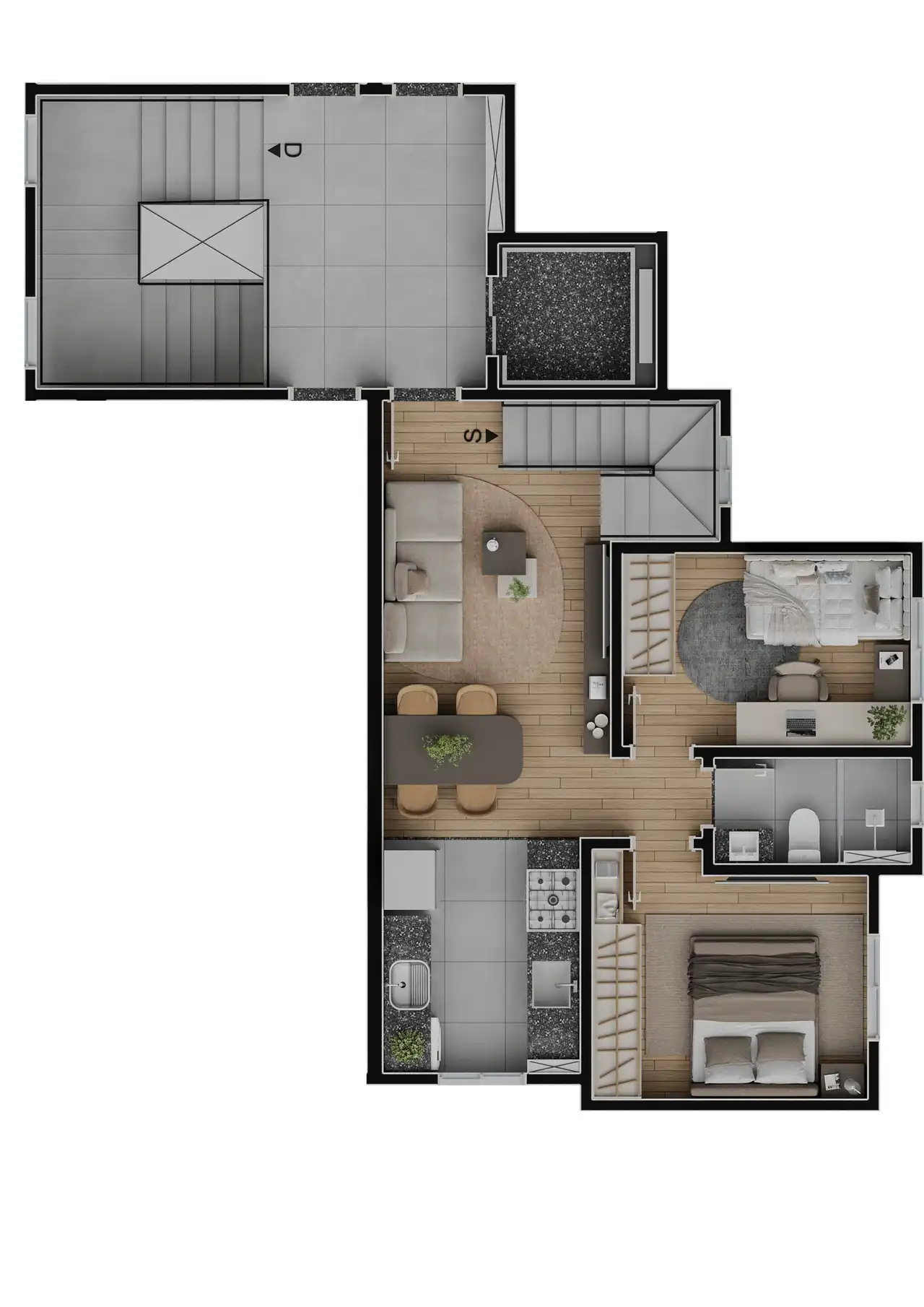Planta -  - MARCO ANTONIO GUEDES