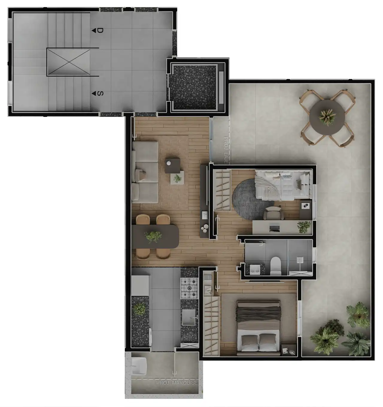 Planta -  - MARCO ANTONIO GUEDES
