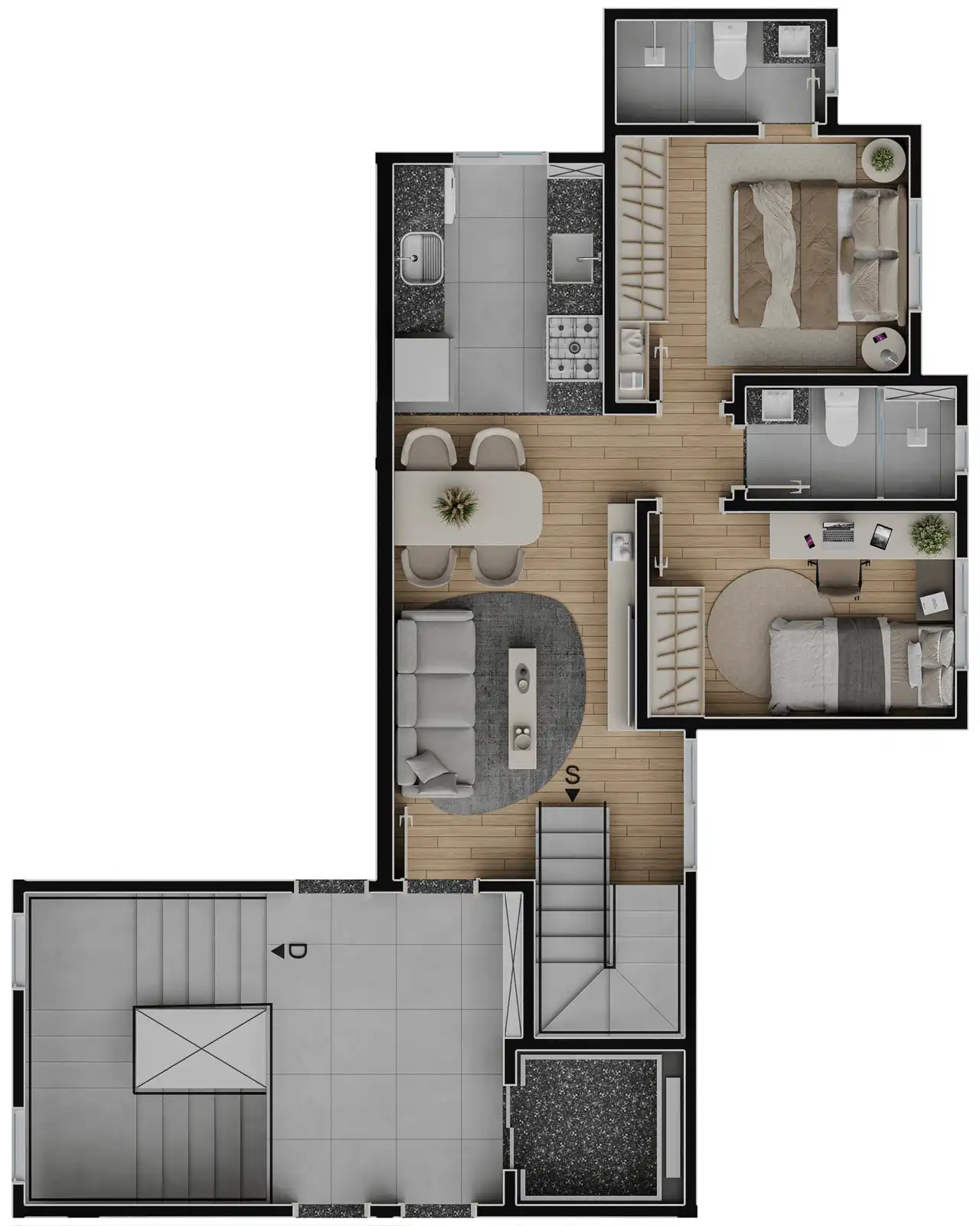 Planta -  - MARCO ANTONIO GUEDES