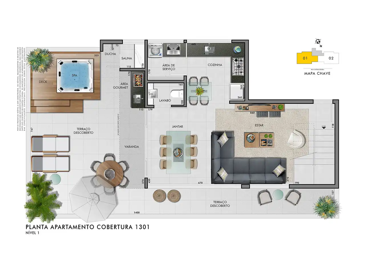 Planta -  - STARK IMÓVEIS