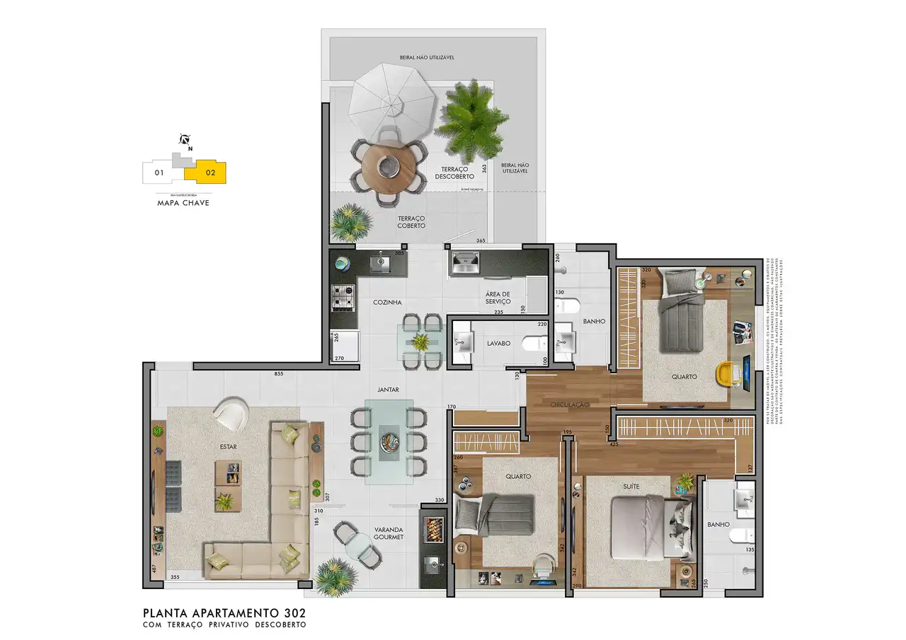 Planta -  - STARK IMÓVEIS