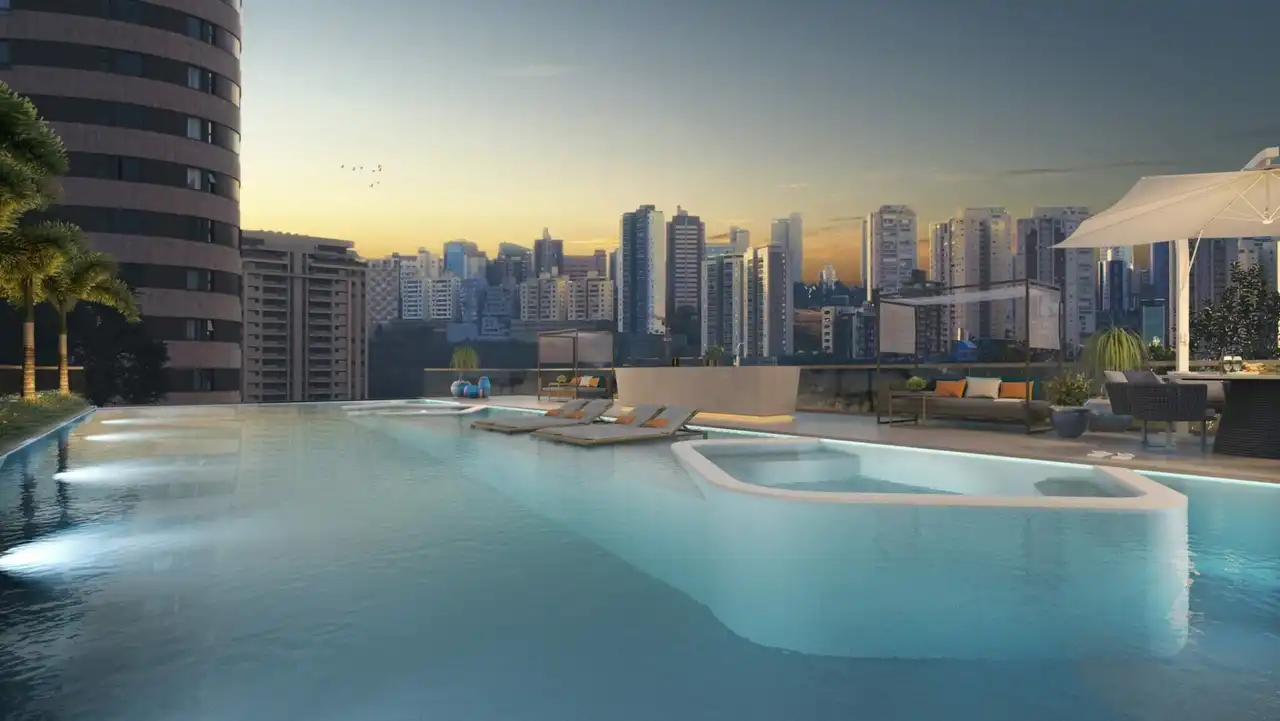 Cobertura à venda no Aldea Vale do Sereno com 1 quarto e 110m² - Indikey Imob
