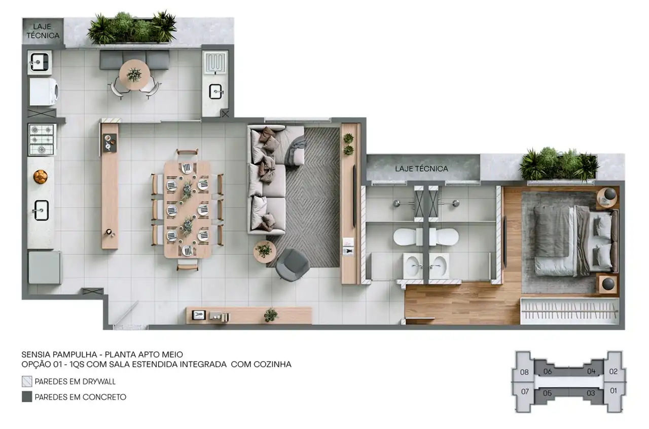 Planta -  - VERSALHES IMÓVEIS