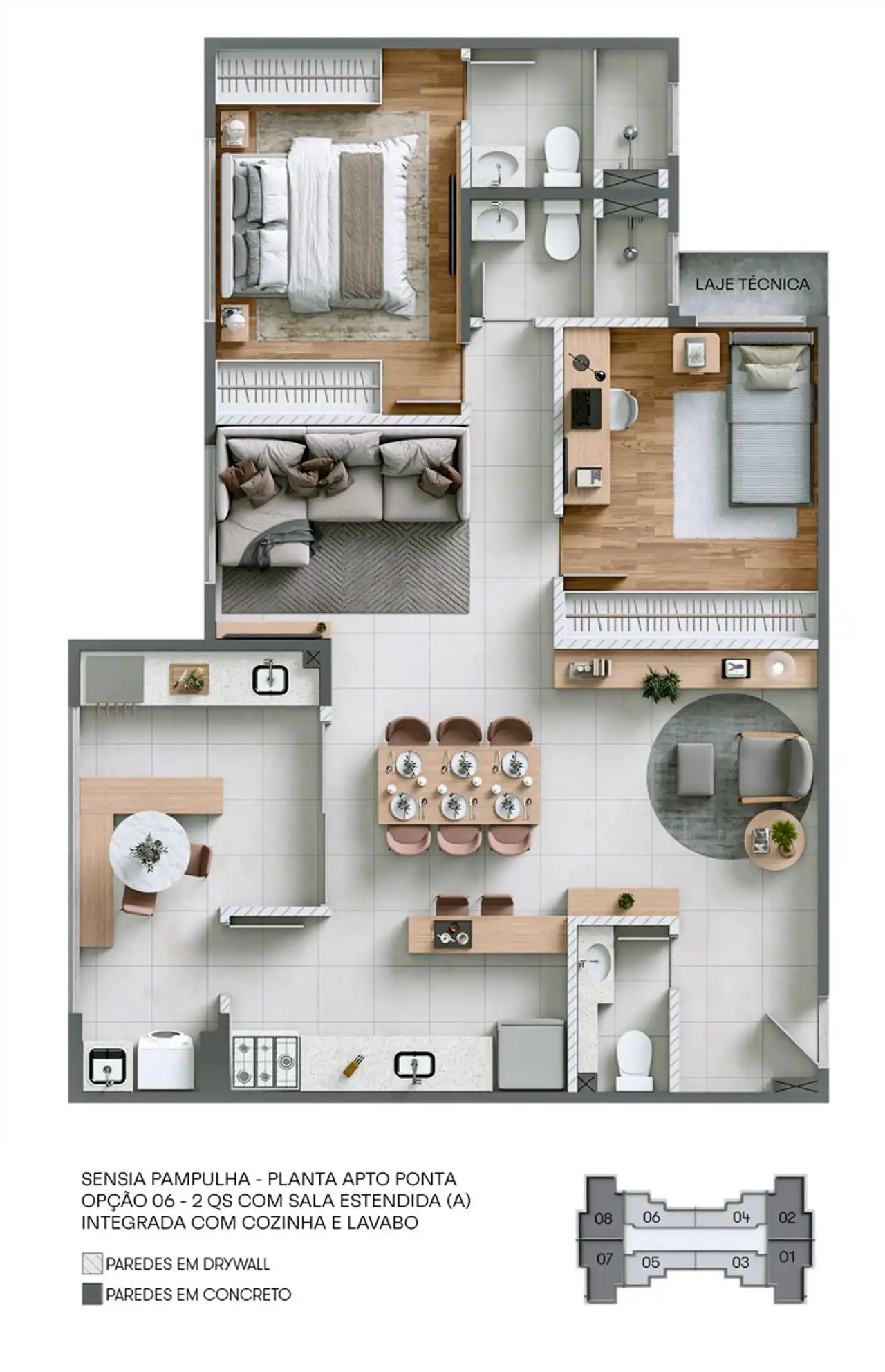 Planta -  - VERSALHES IMÓVEIS