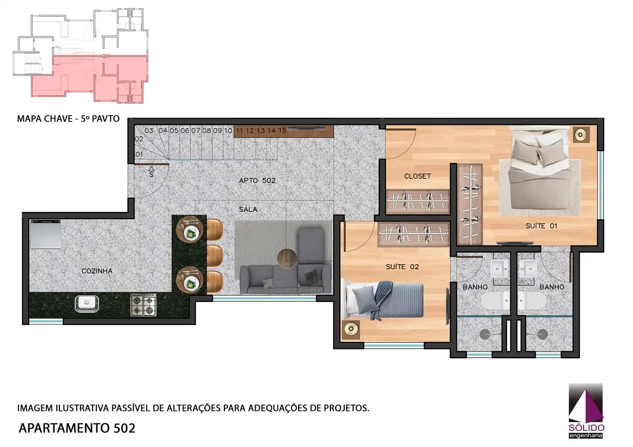 Planta -  - voa corretor