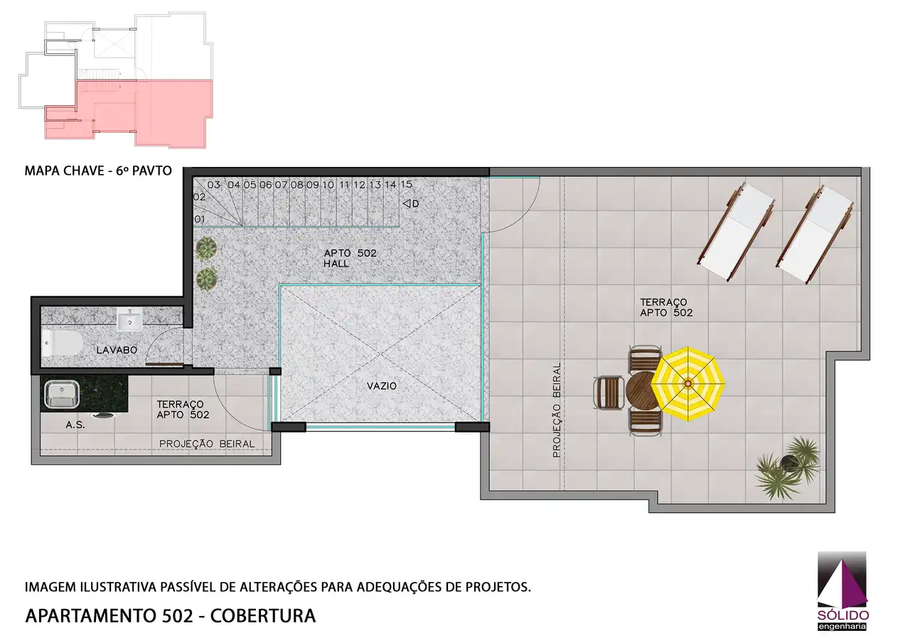 Planta -  - voa corretor